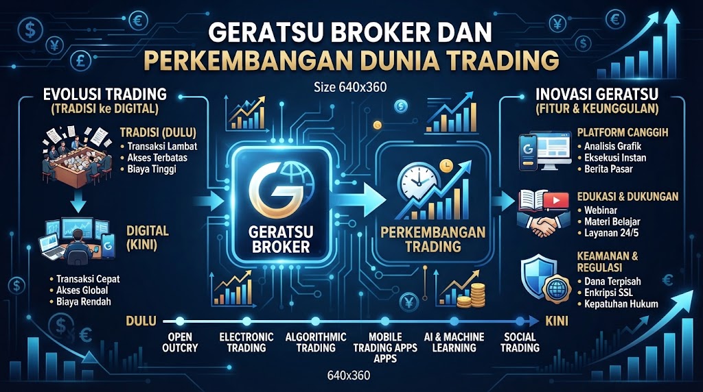 Geratsu Broker dan Perkembangan Dunia Trading